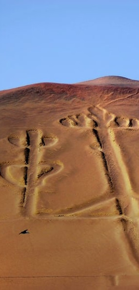 sculpture sur sable