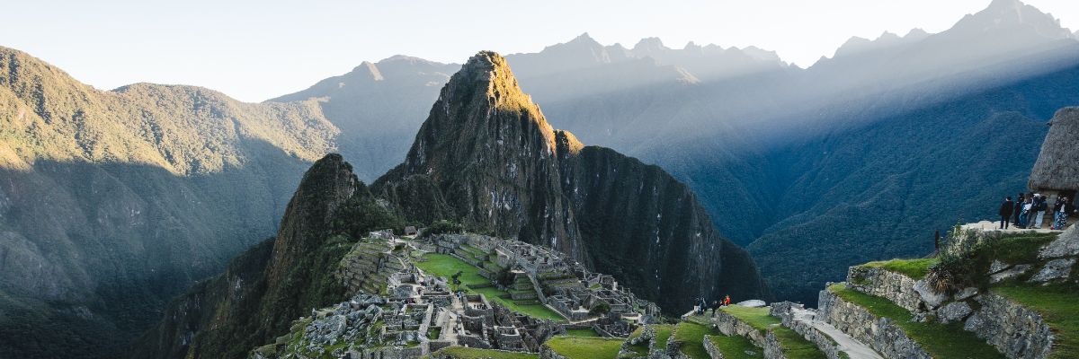 Lumi&egrave;re du matin sur le Machu Picchu
