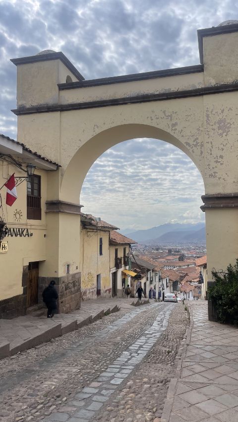 Ruelle du quartier San Blas &agrave; Cusco