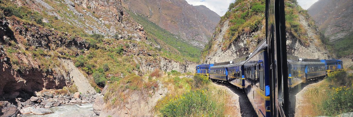 Train en route vers Aguas Calientes et le Machu Picchu